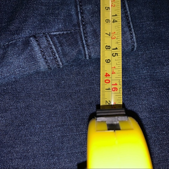 Measure And Made Straight Jean Dark Wash Jeans Size 8 Fit 3 New With Tags - Picture 9 of 16